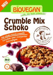 Crumble mix chocolate, Organic
